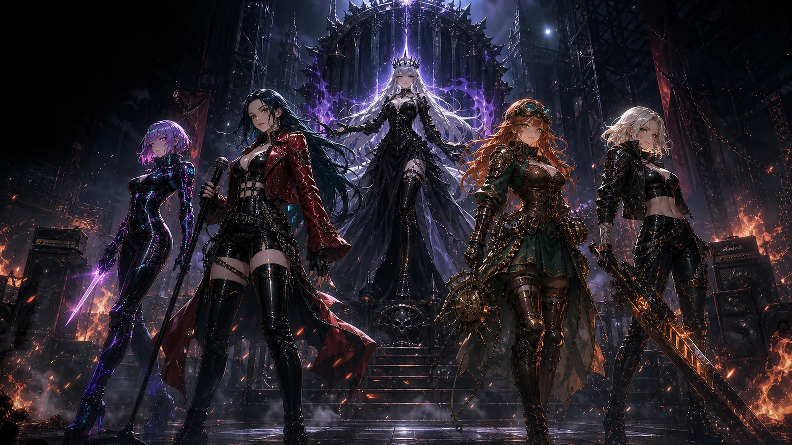 MetalQueens キービジュアル